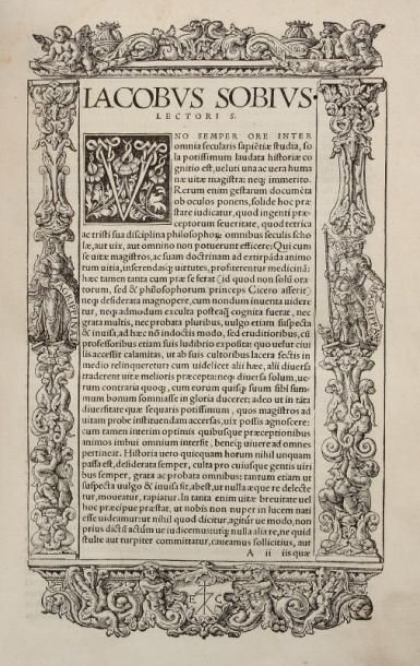 FLAVIUS JOSEPHE Flavii Josephi historiographi claris. Opera, ad multorum codicum...