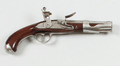 null Pistolet de cavalerie de fabrication révolutionnaire dérivé du modèle 1763-66....