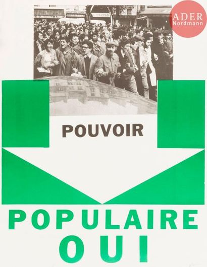 null [AFFICHE MAI 68]
Pouvoir populaire oui !
École Nationale Supérieure des Beaux-Arts
Tirage...