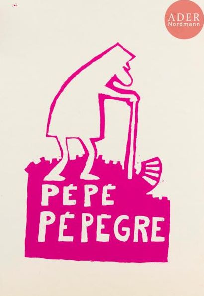 null [AFFICHE MAI 68 - DE GAULLE]
Pépé Pépègre, 1968.
École Nationale des Arts Décoratifs.
Sérigraphie.
Affiche...