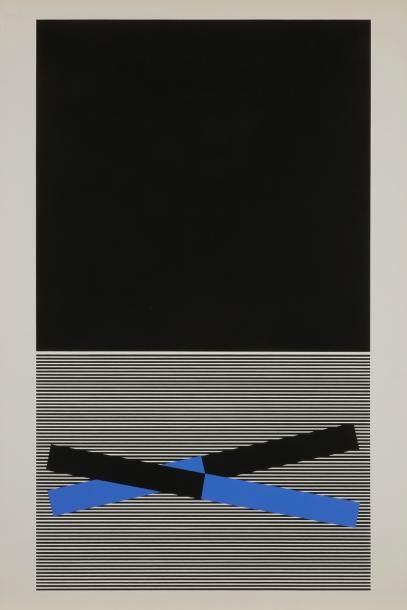 null Jesùs-Rafael SOTO [vénézuélien] (1923-2005)
Composition, 1969
Sérigraphie.
Porte...