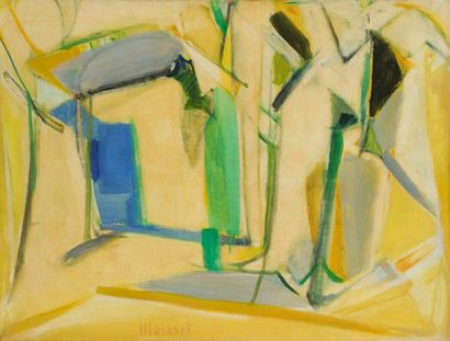 null Raymond MOISSET (1906-1994)
Composition
Huile sur toile.
Signée en bas vers...