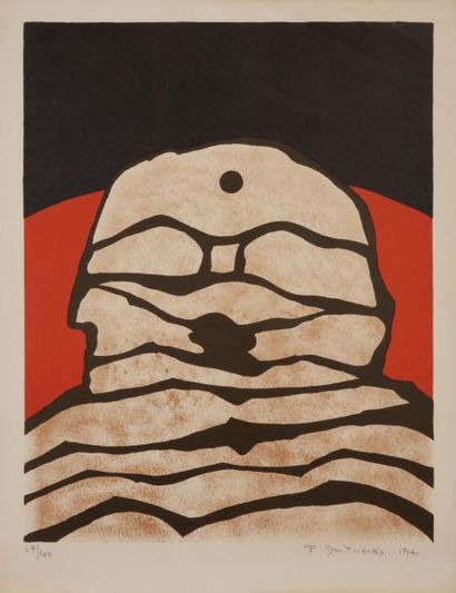 null Pierre DMITRIENKO (1925-1974)
Fusillé, 1971
Lithographie.
Signée, datée et numérotée...