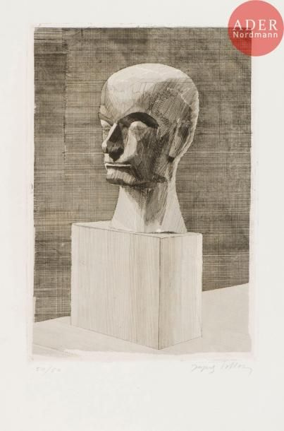 null Jacques Villon (Gaston Duchamp, dit) (1875-1963)
Baudelaire (au socle). 1920....