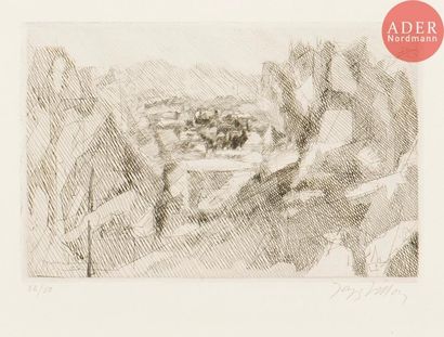 null Jacques Villon (Gaston Duchamp, dit) (1875-1963)
Blanchisserie entre Cannes...