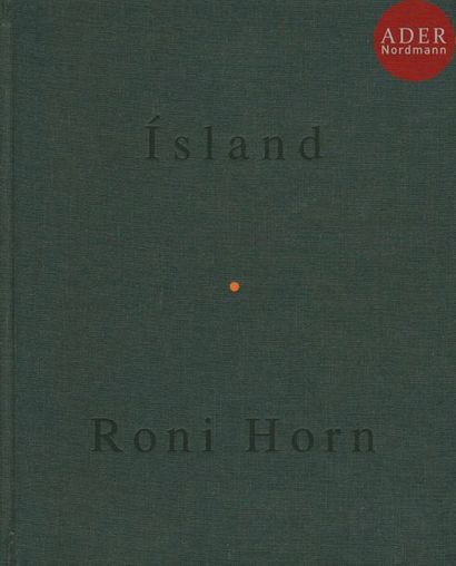  HORN, RONI (1955) 8 numéros en 9 volumes dont 6 signés. Island. To Place. 1990-2006....