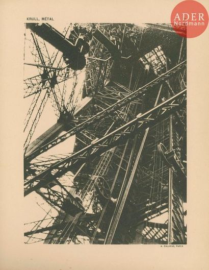  KRULL, GERMAINE (1897-1985) Métal. A. Calavas, Librairie des Arts Décoratifs, Paris,...
