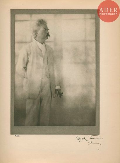 null COBURN, ALVIN LANGDON (1882-1966)
Deux volumes, dans un emboîtage semi-moderne.
Men...