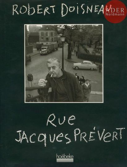 null DOISNEAU, ROBERT (1912-1994)
Rue Jacques Prévert.
Hoëbecke, Paris, 1992.
In-4...