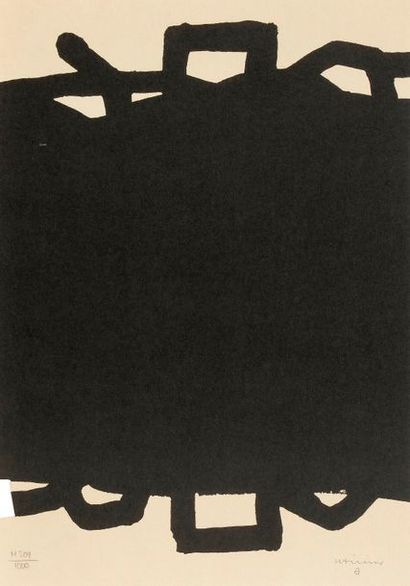 null Eduardo CHILLIDA (1924-2002)
Composition
Lithographie.
Signée et numérotée sur...