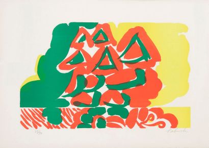 Yasse TABUCHI [japonais] (1921-2009) Composition...