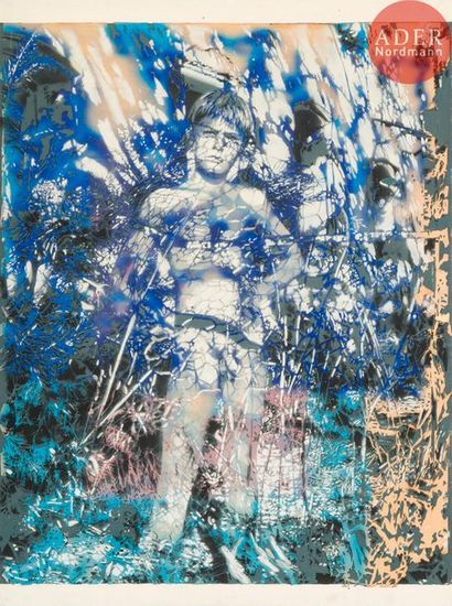Jean-Pierre LE BOUL'CH (1940-2001) L’Enfance - Triptyque, 1976-77
Peinture à l’aérographe...