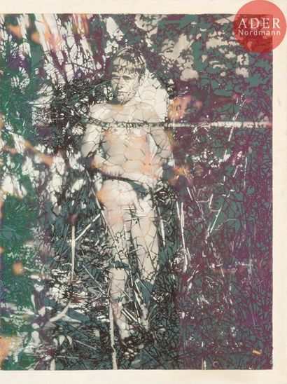 Jean-Pierre LE BOUL'CH (1940-2001) L’Enfance - Triptyque, 1976-77
Peinture à l’aérographe...