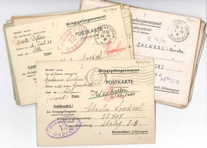 null GUERRE 1939-1945. Environ 50 documents ; formats divers.
 * Ensemble d’environ...