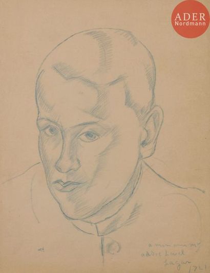 Celso LAGAR (1891-1966) Portrait d’André...