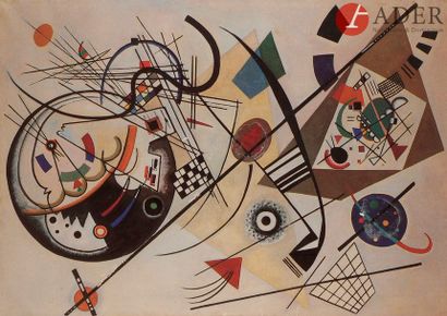 null Vladimir Nikolaevitch NEMUKHIN (1925 - 2016)
Collage sur une carte de Kandinsky.
Signée...