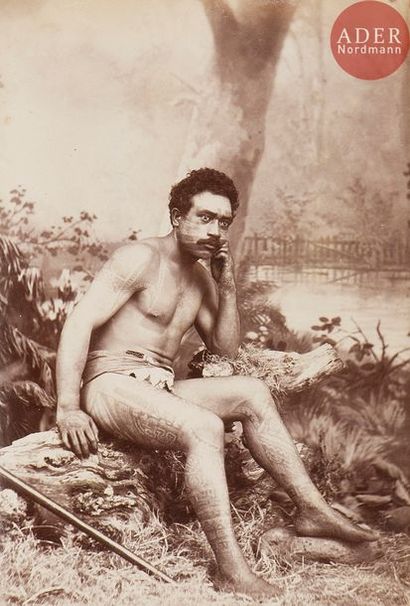 null Charles Georges Spitz (1857-1894) et divers
Campagne du Duquesne, 1885-1889.
Costume...
