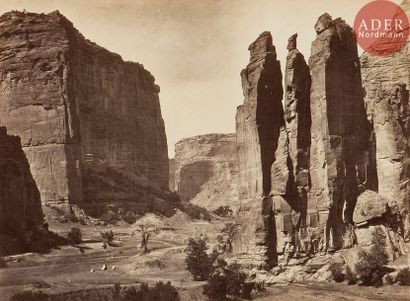 null Timothy O’Sullivan (1840-1882)
Arizona. Canyon de Chelle, 1873.
Walls of the...