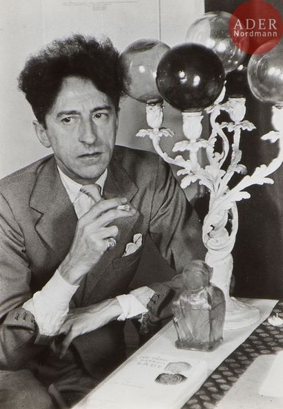 null Gisèle Freund (1908-2 000)
Jean Cocteau, 1939.
Épreuve argentique (c. 1960)....