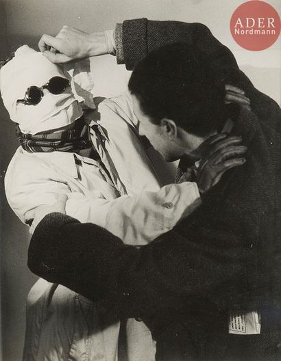 null Roger Parry (1905-1977)
Projet de couverture [L’homme invisible], 1933.
Épreuve...