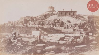 null Photographe non identifié
Auvergne, Puy de Dôme, c. 1850.
Ruines du temple de...