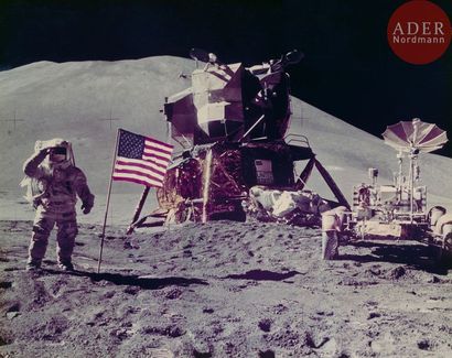 null NASA
Mission Apollo XV, 30 juillet 1971.
L’astronaute commandant David R. Scott...