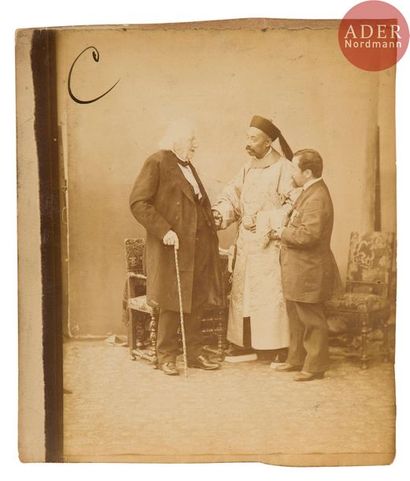 null Paul Nadar (1856-1939)
Visite de l’ambassadeur de Chine Shu King Chen et son...