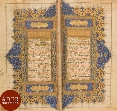 null Coran safavide en arabe et sa traduction en persan, Iran, XVIIe siècle
Manuscrit...