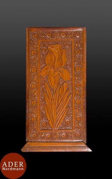 null Tablette de prière coulissante en bois, Iran qâjâr, fin XIXe siècle 
Plusieurs...