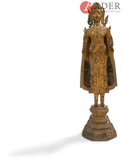 THAÏLANDE, Ratanakosin - Fin XIXe siècle
Statuette...