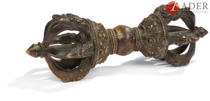 NéPAL - XVIIIe/XIXe siècle
Vajra en bronze...