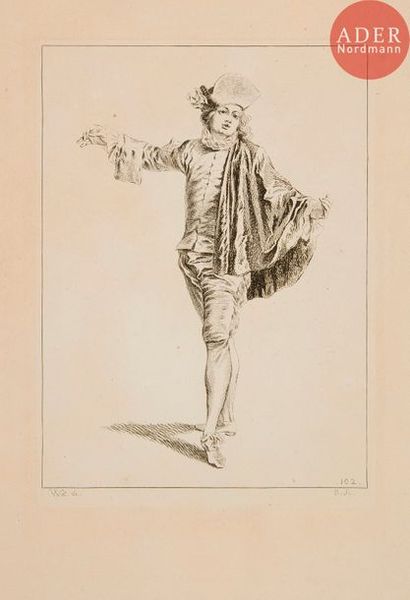 Jean-Antoine Watteau (1684-1721) (d’après) Jean-Antoine Watteau (1684-1721) (d’après)...