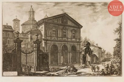 Giambattista PIRANESI (1720-1778) Giambattista Piranesi (1720-1778) 
 [Basilique...