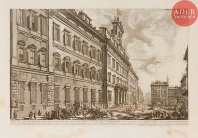 Giambattista PIRANESI (1720-1778) Giambattista Piranesi (1720-1778) 
 [Palais de...