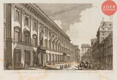 Giambattista PIRANESI (1720-1778) Giambattista Piranesi (1720-1778) 
 [Palais Odescalchi]....