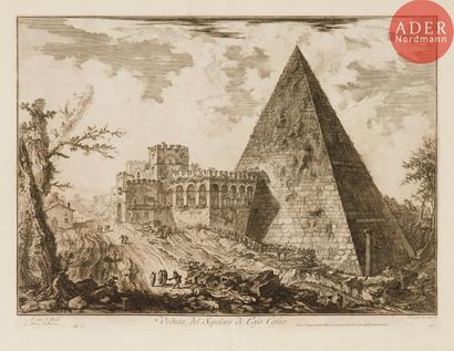 Giambattista PIRANESI (1720-1778) Giambattista Piranesi (1720-1778) 
 [Pyramide de...