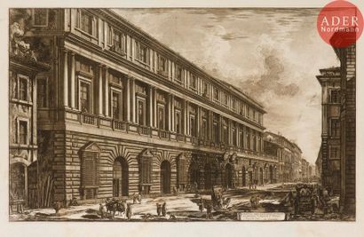 Giambattista PIRANESI (1720-1778) Giambattista Piranesi (1720-1778) 
 [Palais Vidoni...