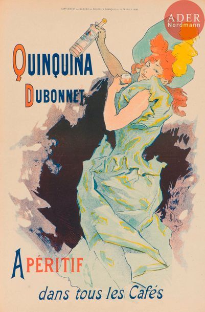 Jules CHÉRET (1836-1932) Jules Chéret (1836-1932) 
Quinquina Dubonnet / Apéritif / dans...