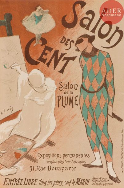 Henri-Gabriel IBELS (1867-1936) Henri-Gabriel Ibels (1867-1936) 
Salon des Cent / Salon...