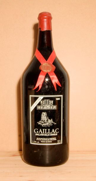 null 1 BALT GAILLAC CUVÉE PRESTIGE (12 litres), Cave de la Bastide Leris, 1994
