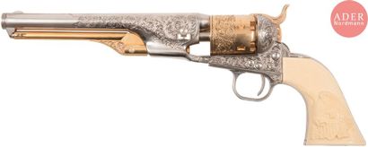 Revolver Colt Navy modèle 1861, six coups,...
