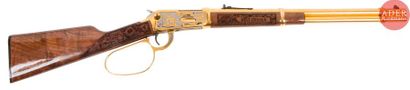 null Carabine Winchester modèle 94AE «?Brooke County 1 of 10?», calibre 45 Colt.
Canon...