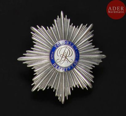 null POLOGNE
ORDRE DE POLONIA RESTITUTA, créé en 1921.
Plaque de grand-croix.
En...