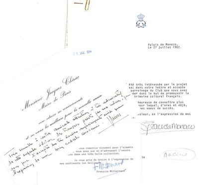 null POLITIQUE. 13 lettres ou pièces, à Michel de L’Ormeraie.

 Raymond Barre, général...