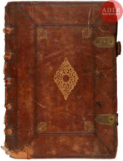 null MAIMONIDE, Mishneh torah, Venise 1576 
Quatre volumes In-folio, reliures en...