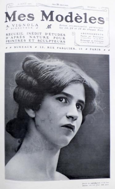 A. Vignola Mes modèles. Revue artistique. Revue tri-mensuelle. N° 1 (30 avril 1905)...