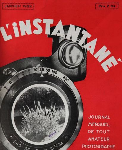 null L'instantané 1932-1936 et 1938. In-8 (27 x 22 cm). Six volumes reliés. Photographies...