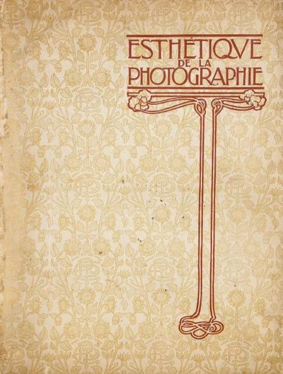 null Esthétique de la photographie Photo-club de Paris, 1900. In-4 (33 x 25 cm)....