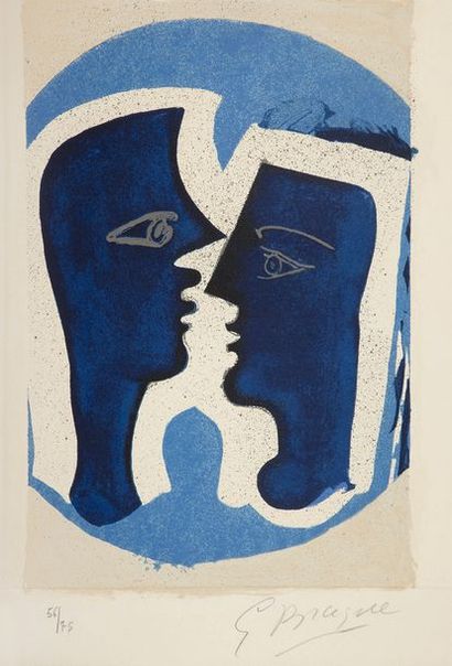 null CHAR (René) - BRAQUE (Georges).
Lettera amorosa.
[Genève] : Edwin Engelberts,...