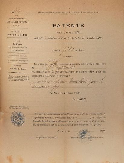 null [HUYSMANS (Joris-Karl).
Bulletin de la Société J.-K. Huysmans.
Paris : G. Crès...